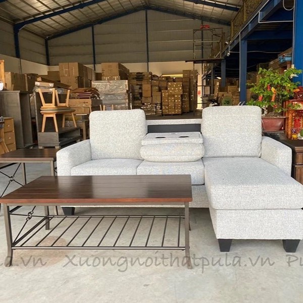 Sofa góc xuất Mỹ SAB02